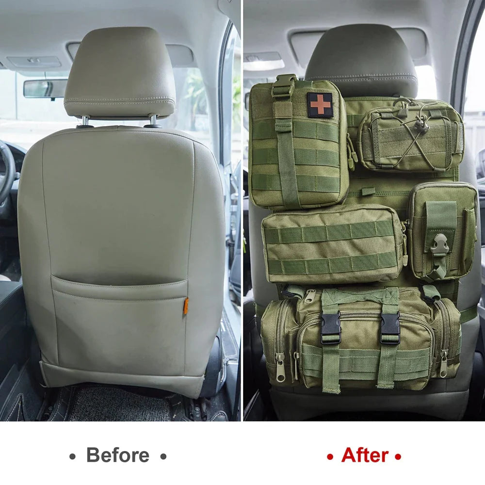 Tactical MOLLE Seat Organizer