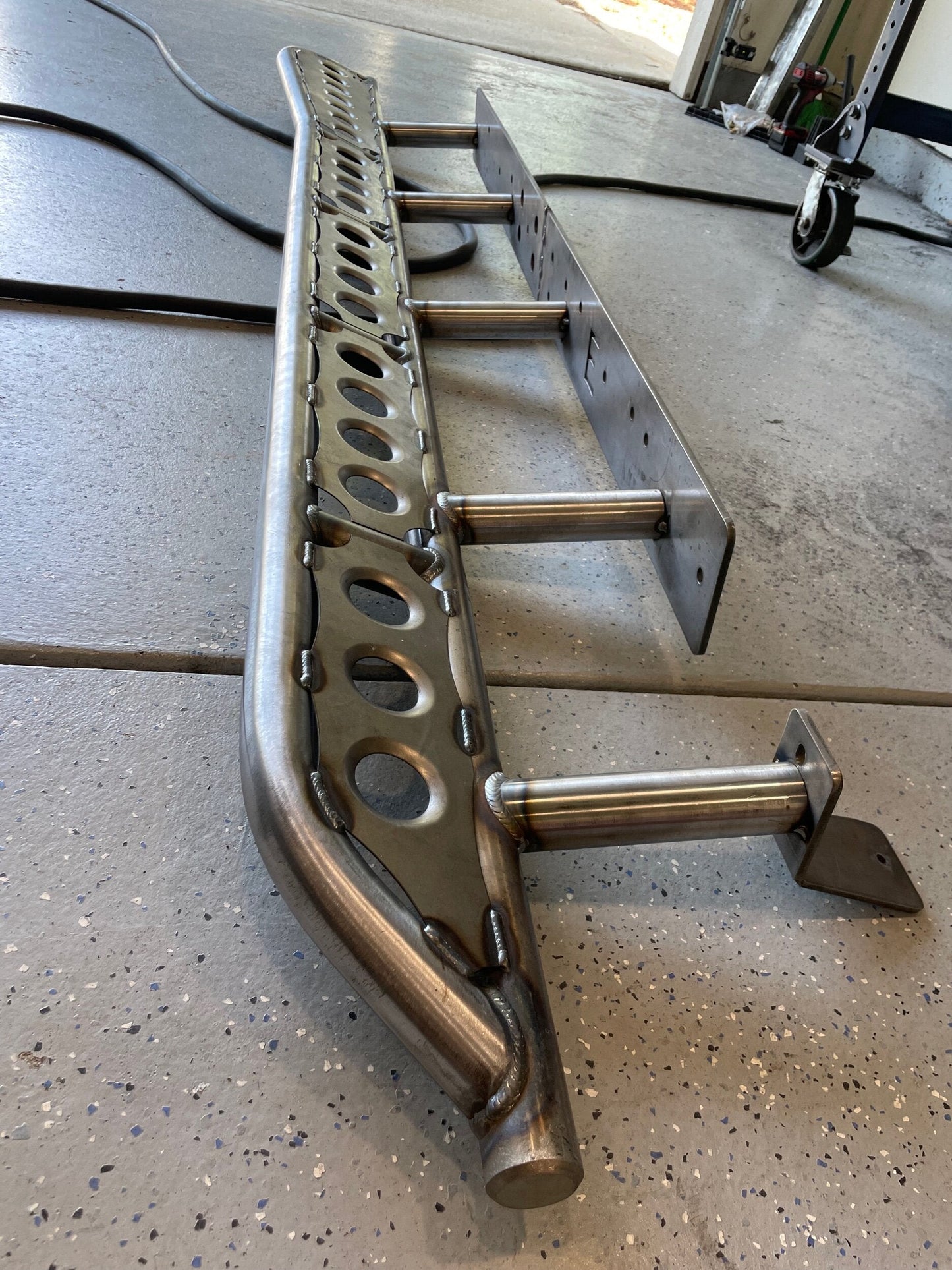 Toyota Tacoma Longbed Bolt on Rock Slider Frame Plate Kit