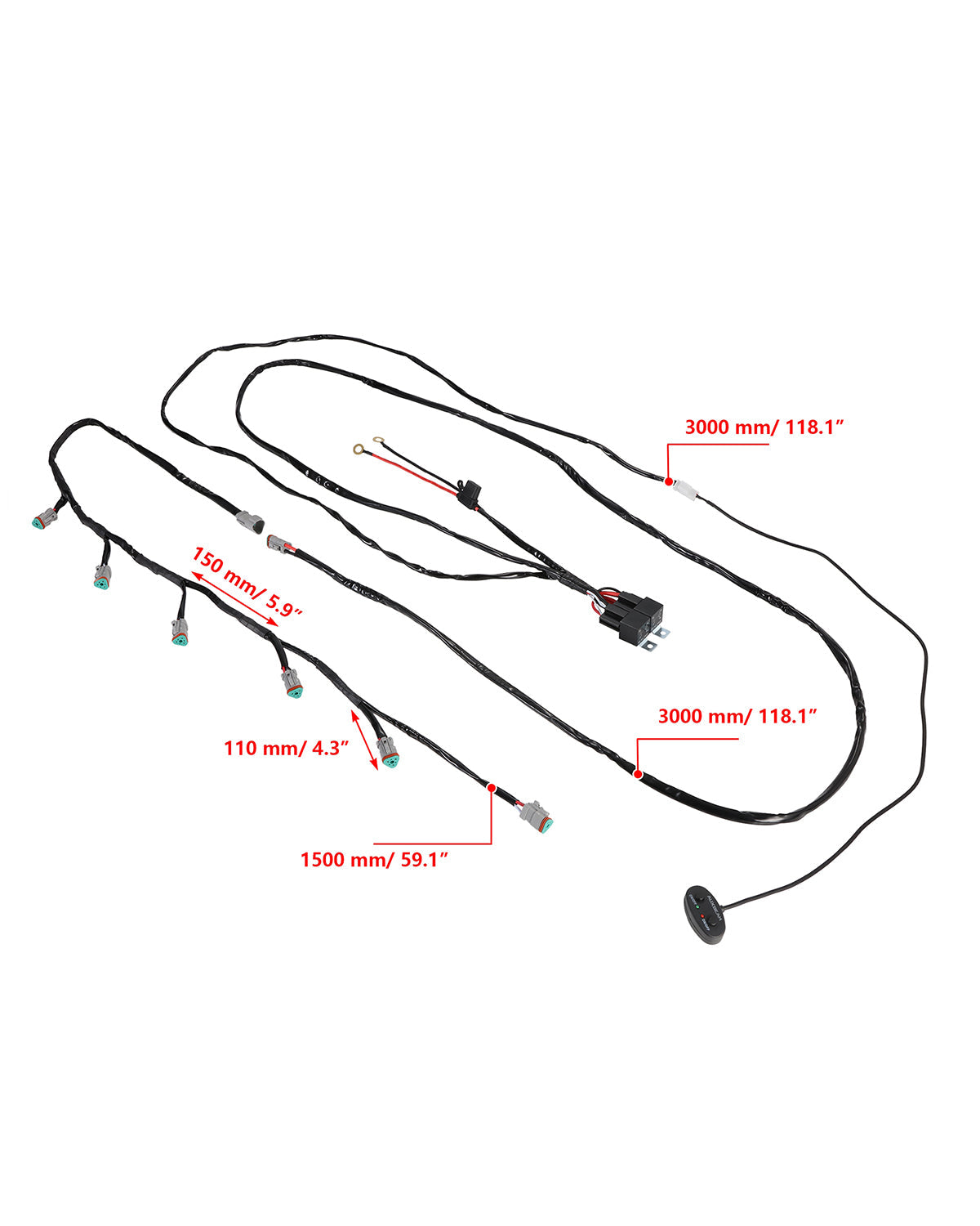 V-ULTRA Series Pod Lights w/ Amber DRL – JC Customs
