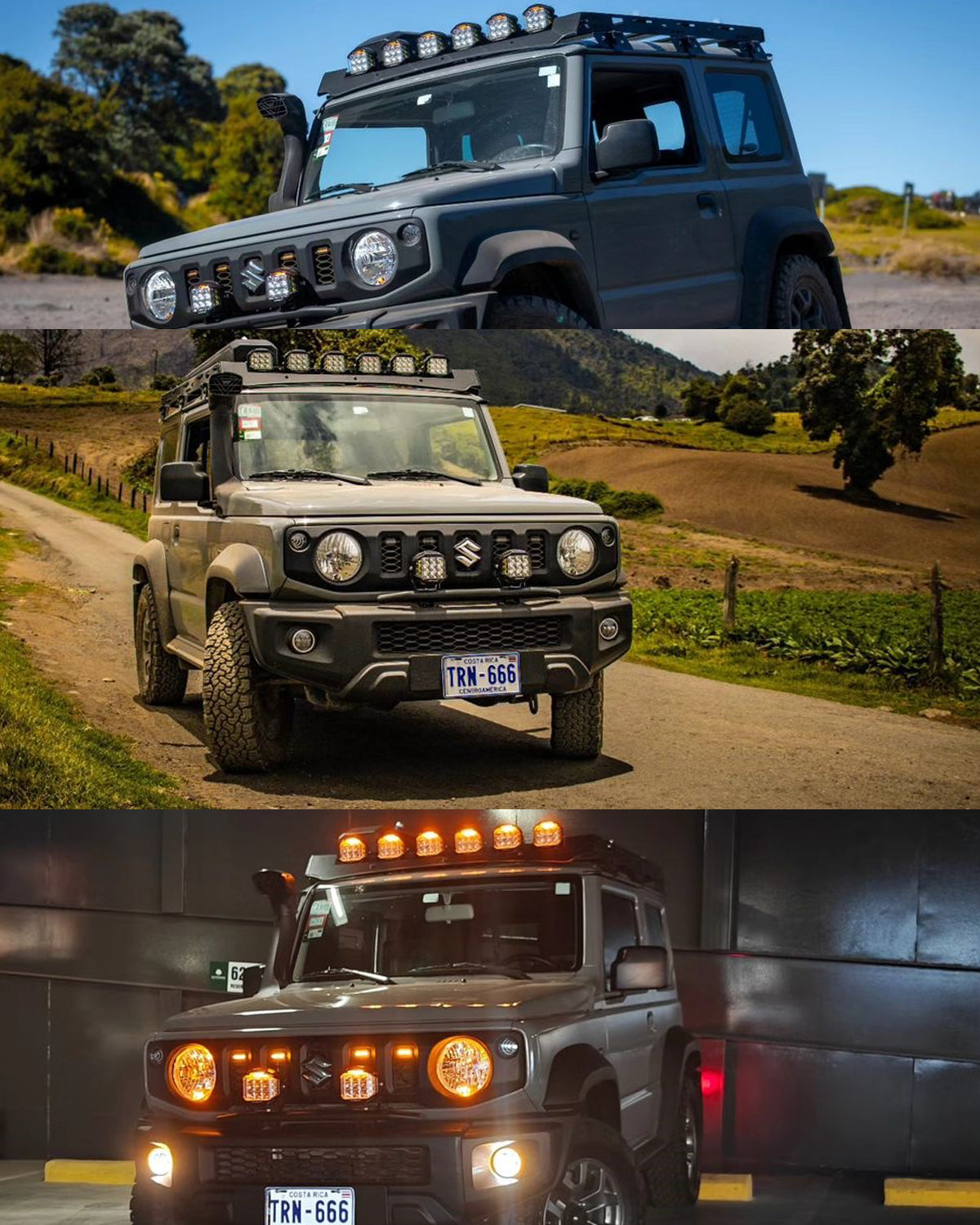 JC Customs V-MAX Shooter Lights | LED Pods with DRL