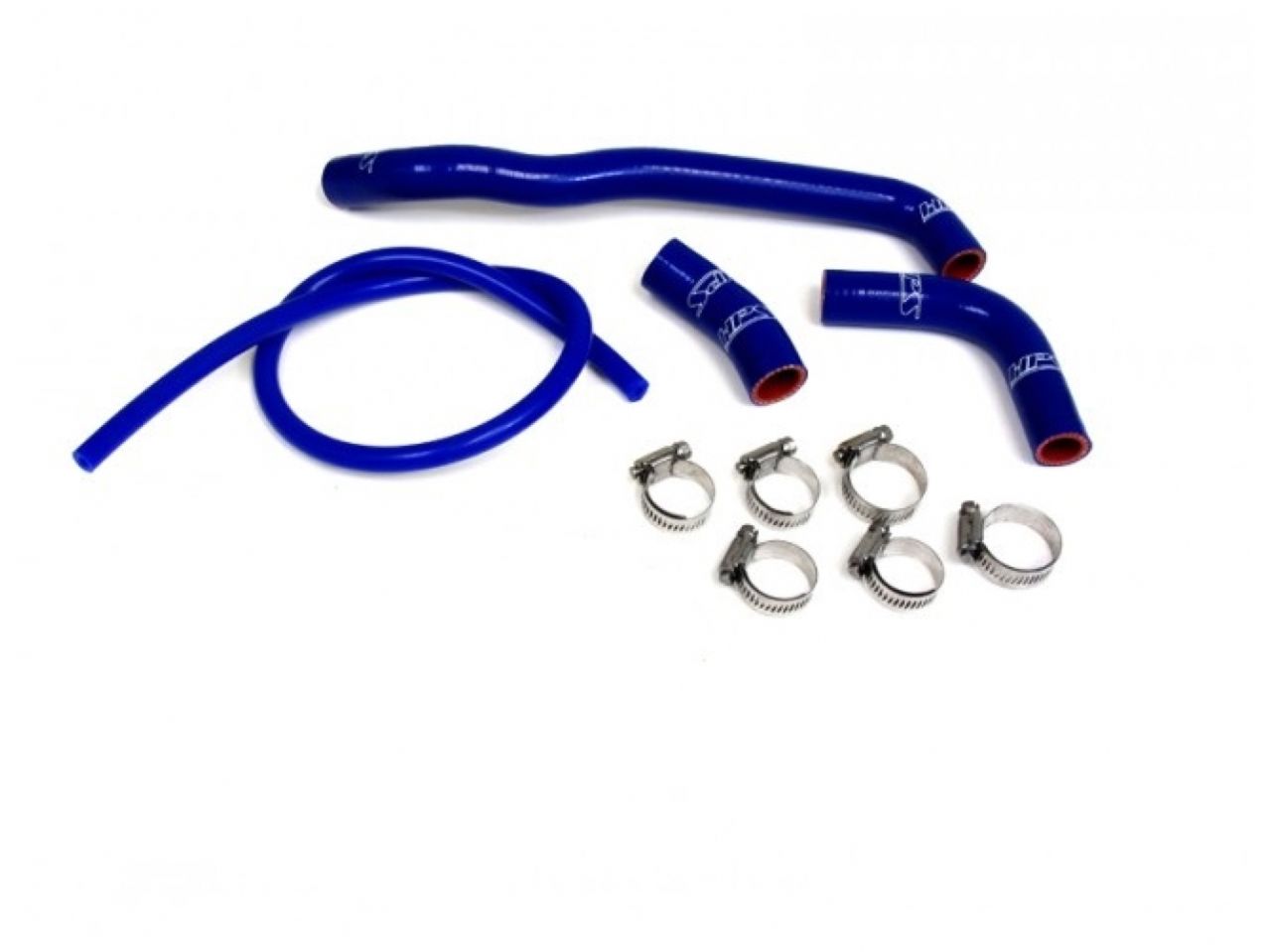 HPS Blue Reinforced Silicone Radiator Hose Kit Suzuki 00-08 DRZ400S DRZ400SM