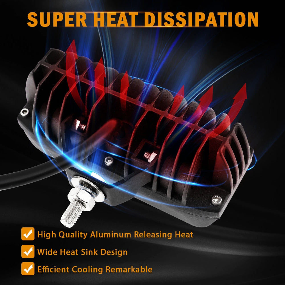 high-quality light bar side by side
