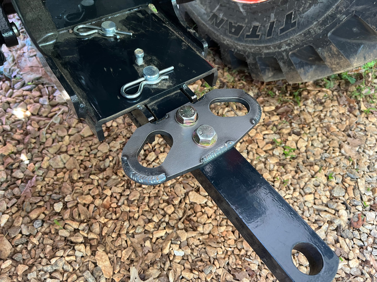 Kioti Tractors Rear Chain Loop Tie Down