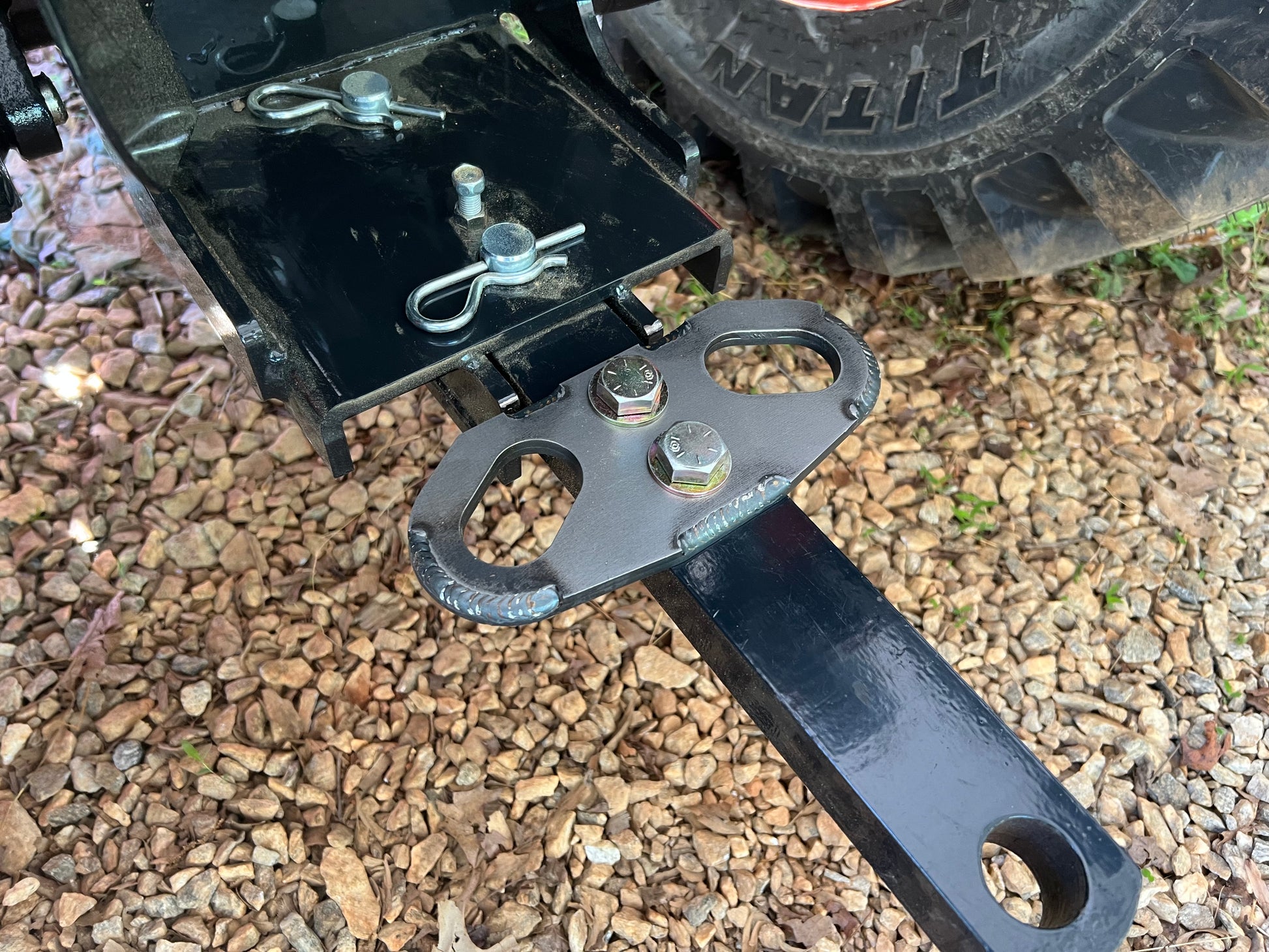 Kioti Tractors Rear Chain Loop Tie Down