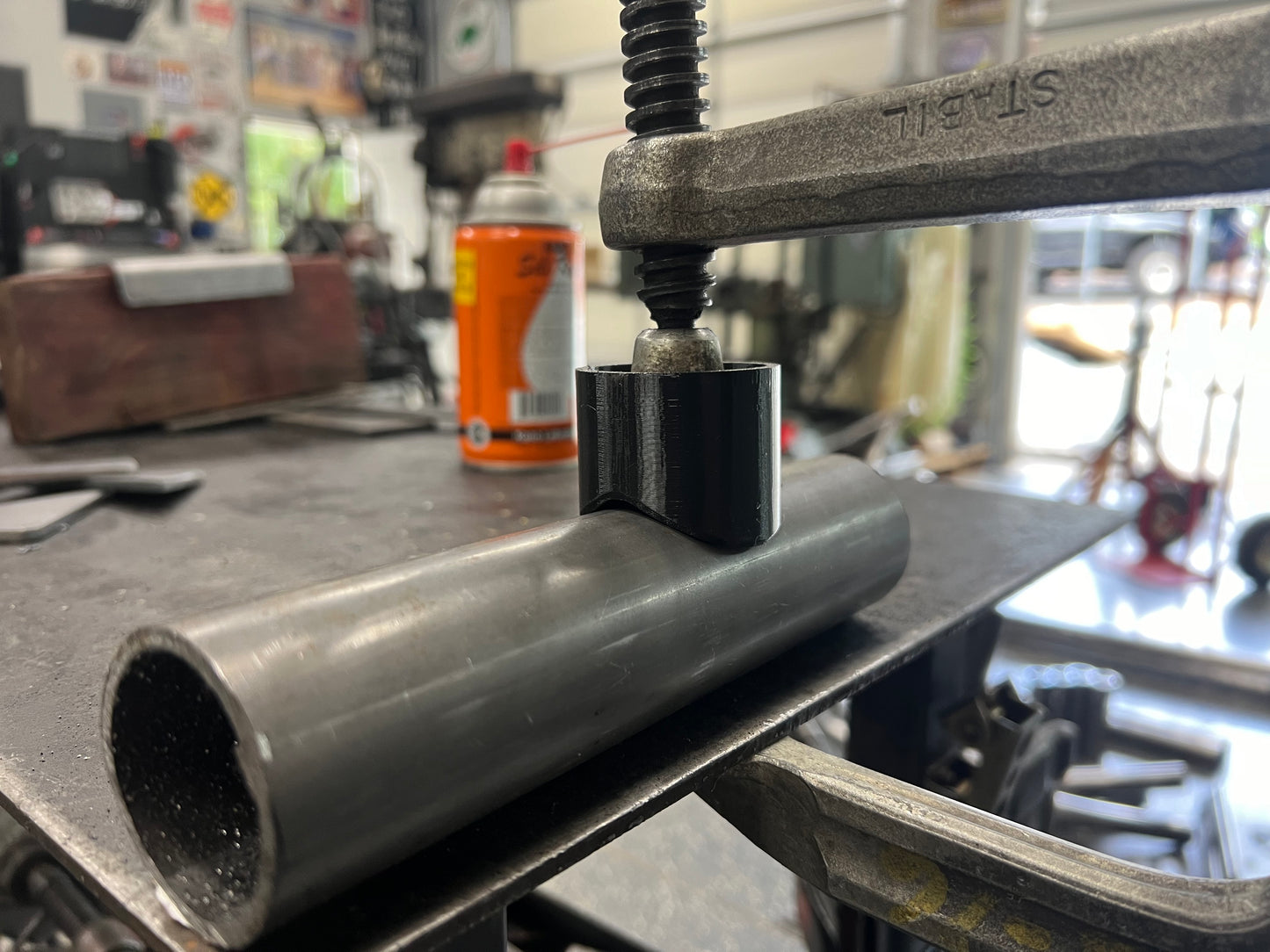 Stabil tube clamp adapter