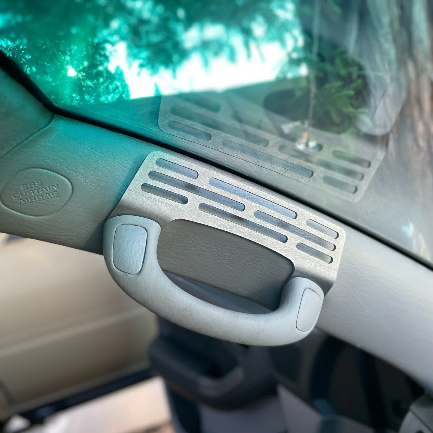 GX470 A-Pillar Grab Handle Accessory Mount/Molle Panel