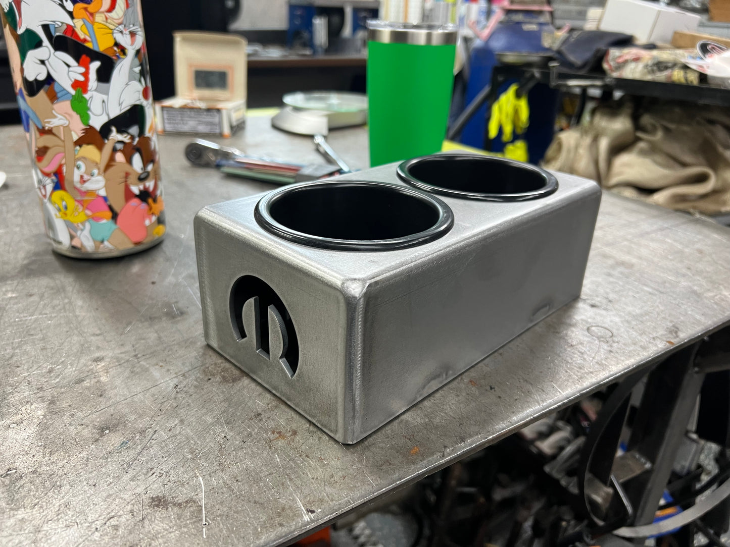 CUSTOM Shifter Mounted Cup Holders