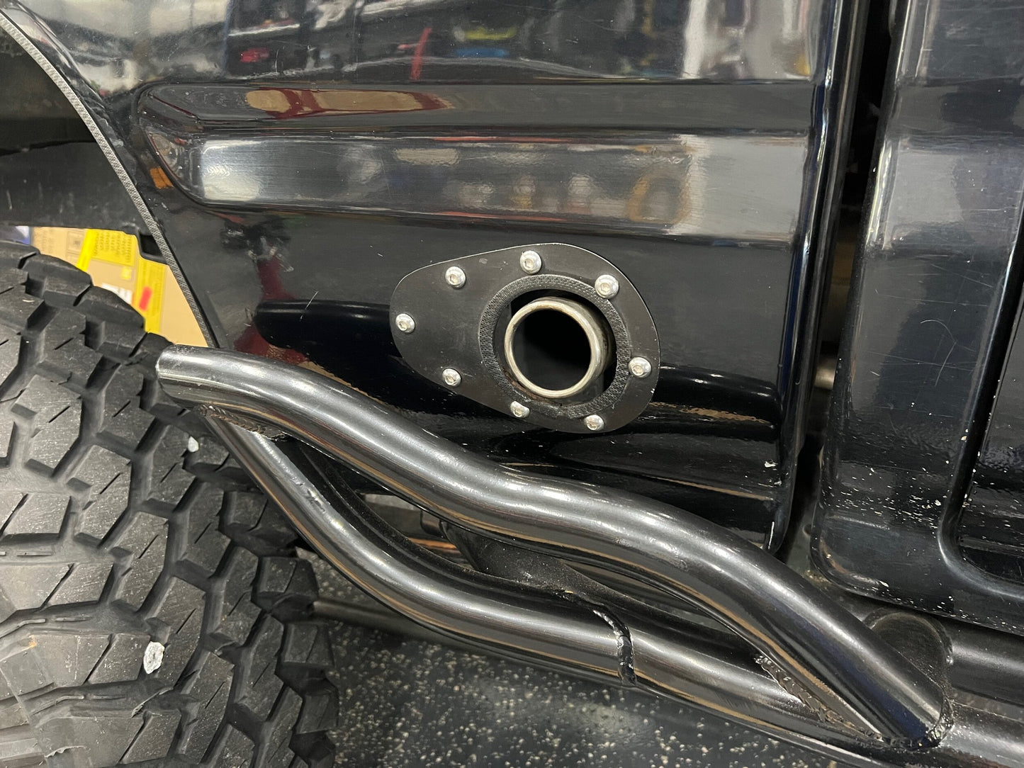 genuine exhaust flange