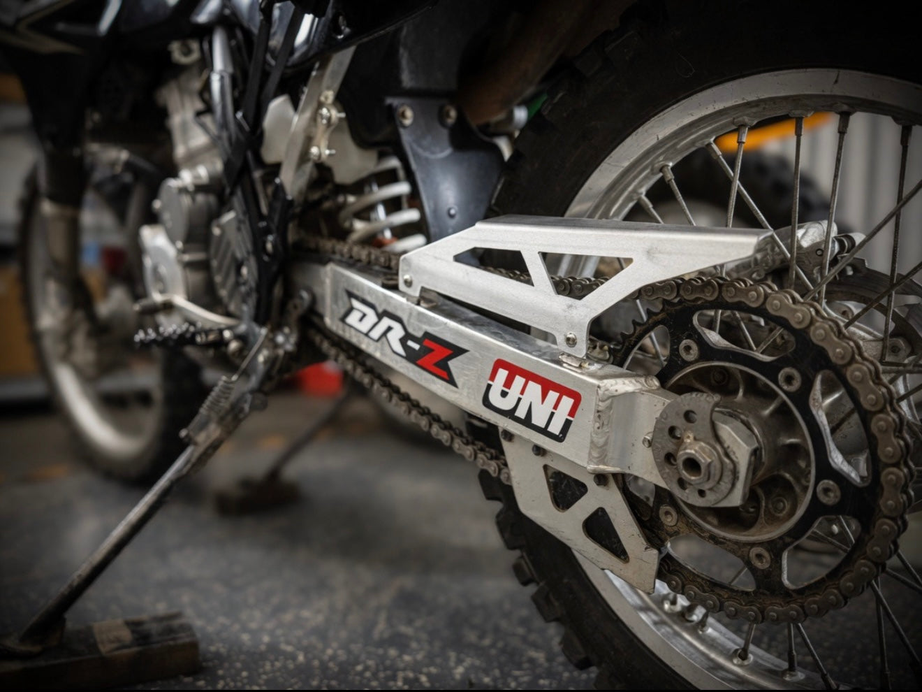 DRZ400 Stubby Chain Guard