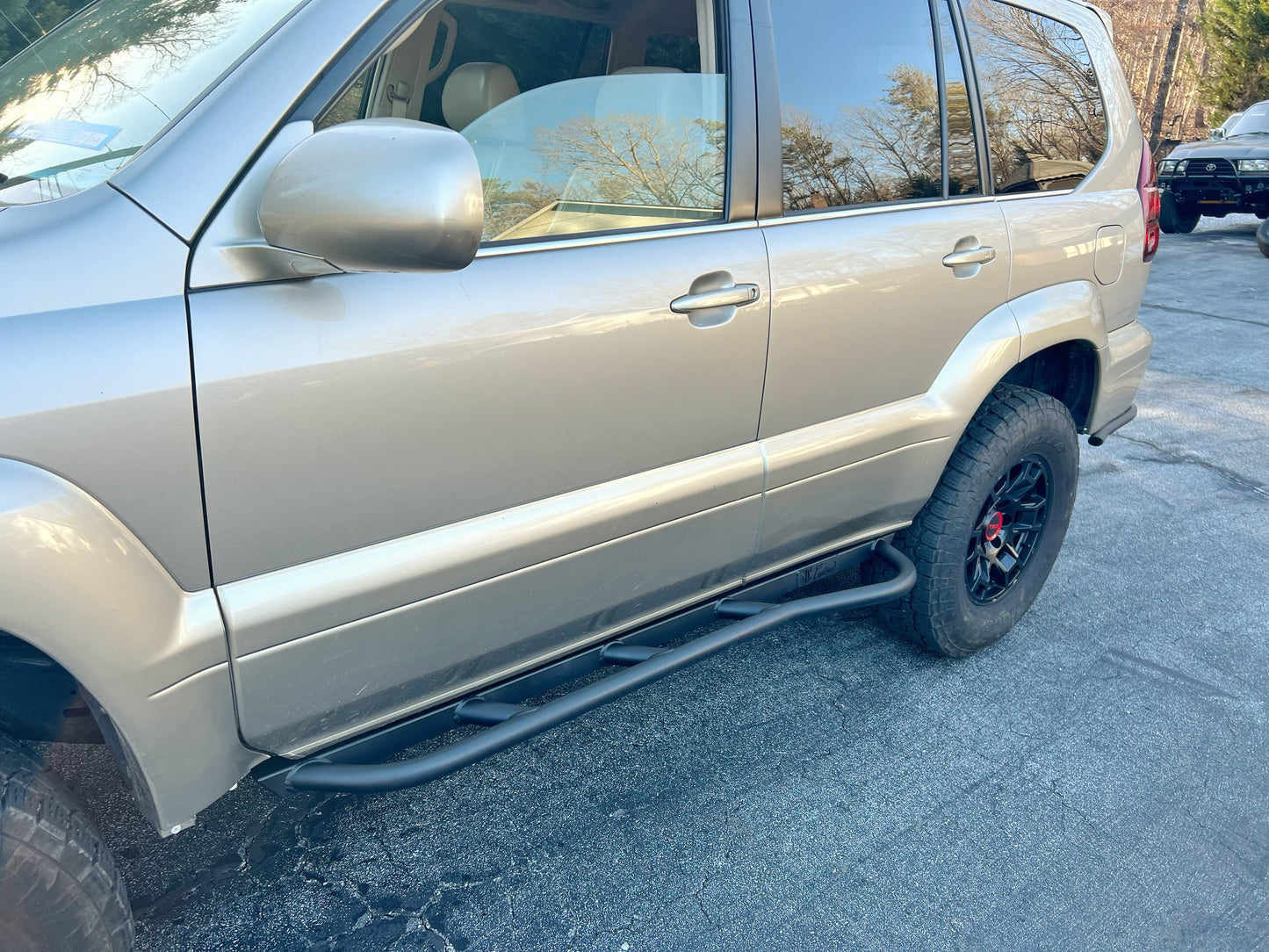 Lexus GX470 DIY Weld On Rock Sliders