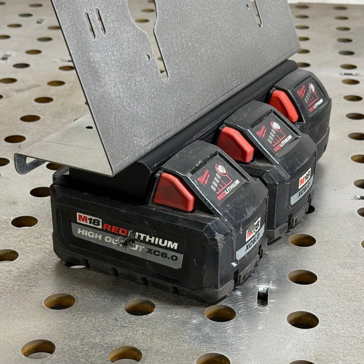 3X M18 Locking Battery Mount