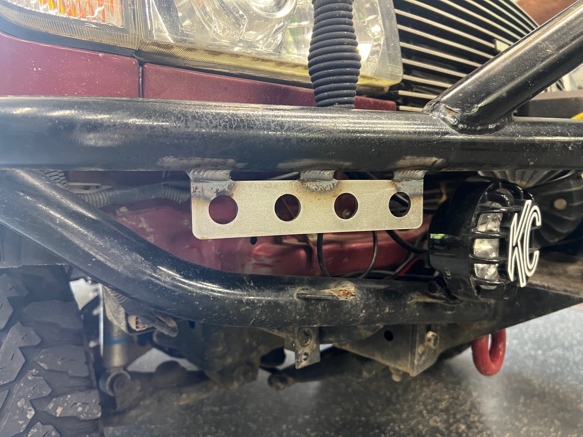 Jc Bumper Repair Tube Bumper Blinker Brackets | JC Customs Metal Fab