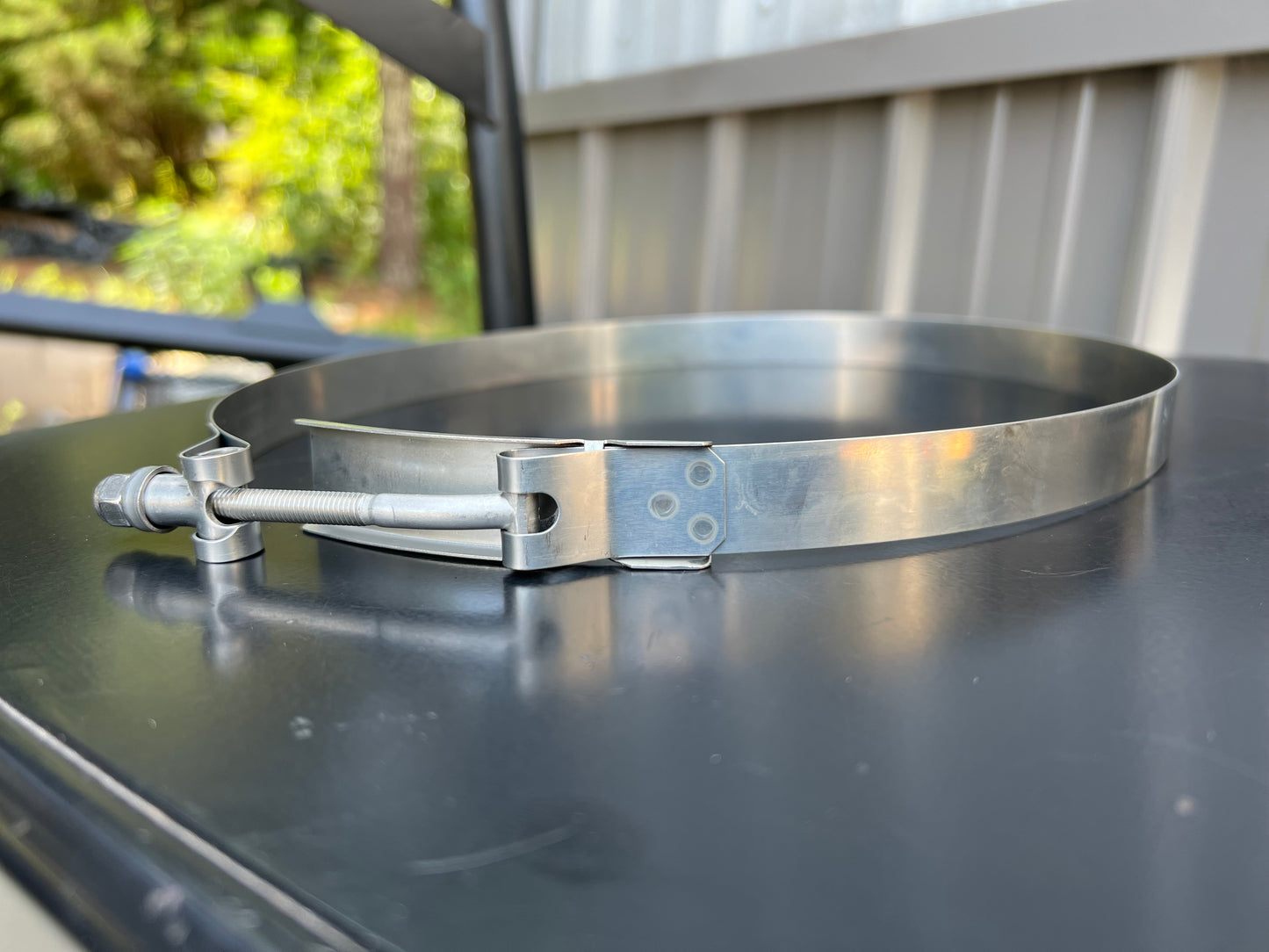 durable propane tank clamp