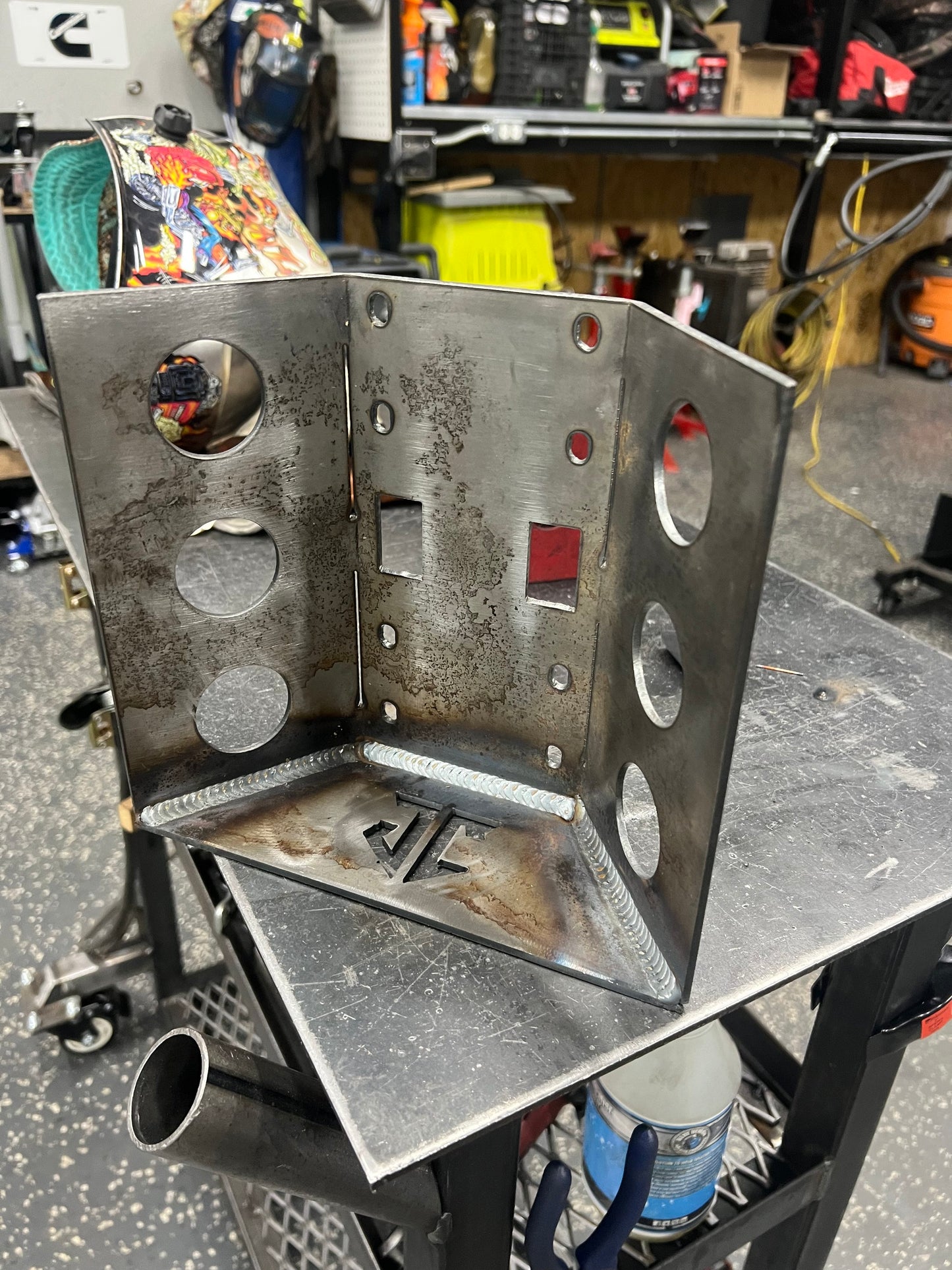 5lb Propane Tank Mount BLEMISH – JC Customs Metal Fab