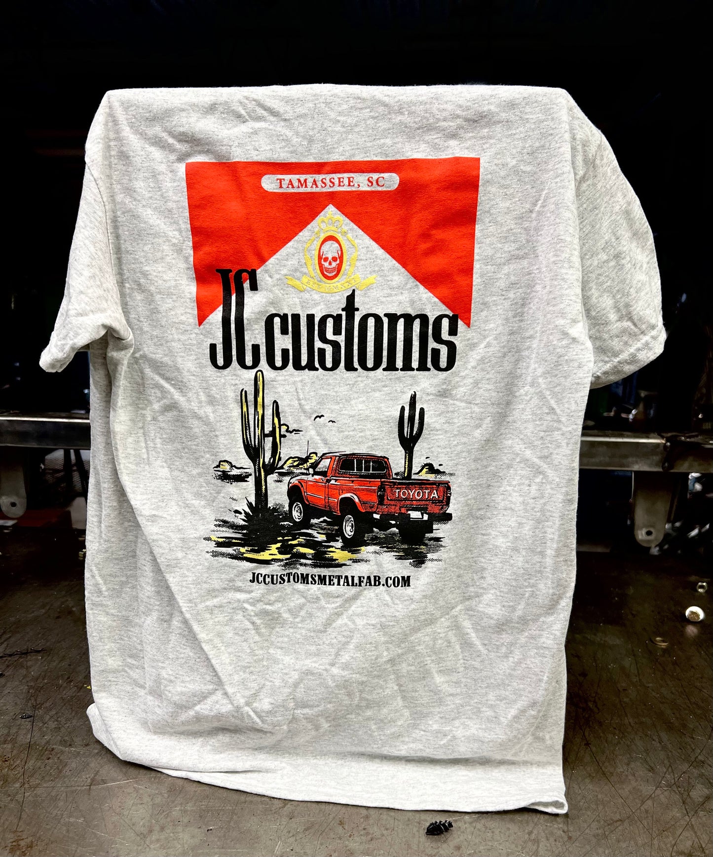 JC Customs Vintage Theme T-Shirt