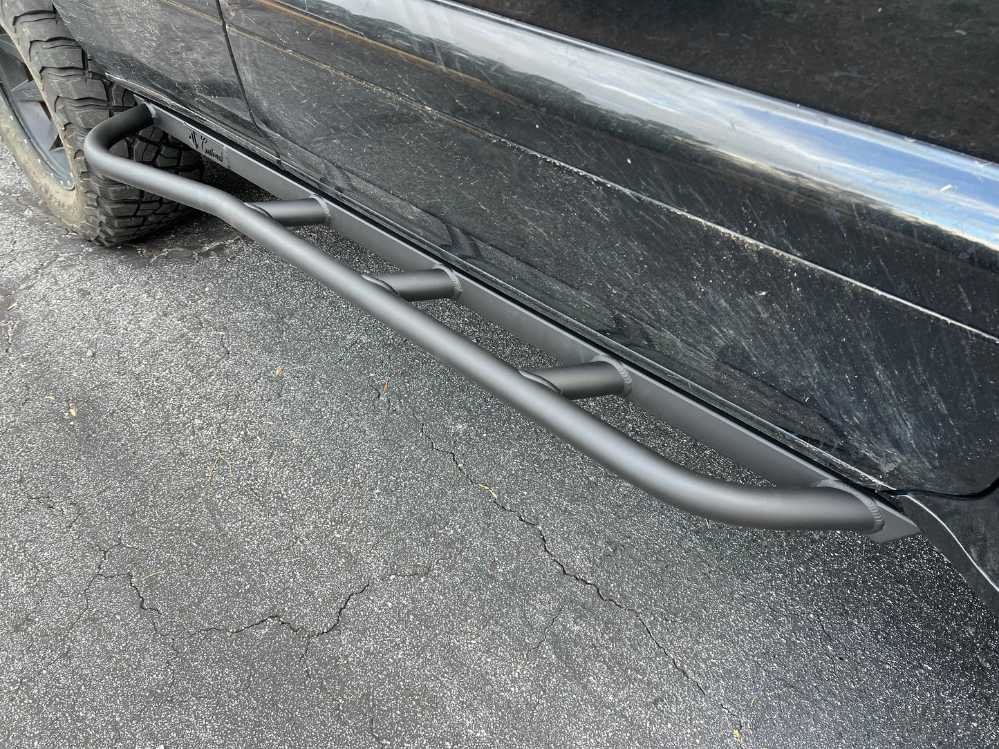 Lexus GX470 DIY Weld On Rock Sliders