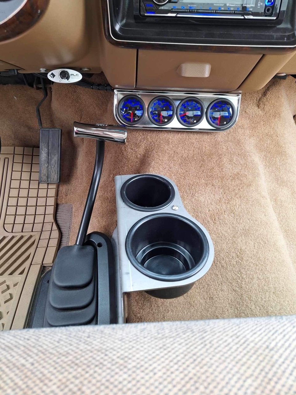 Ford F-Series Auto Shifter Mounted Cup Holder