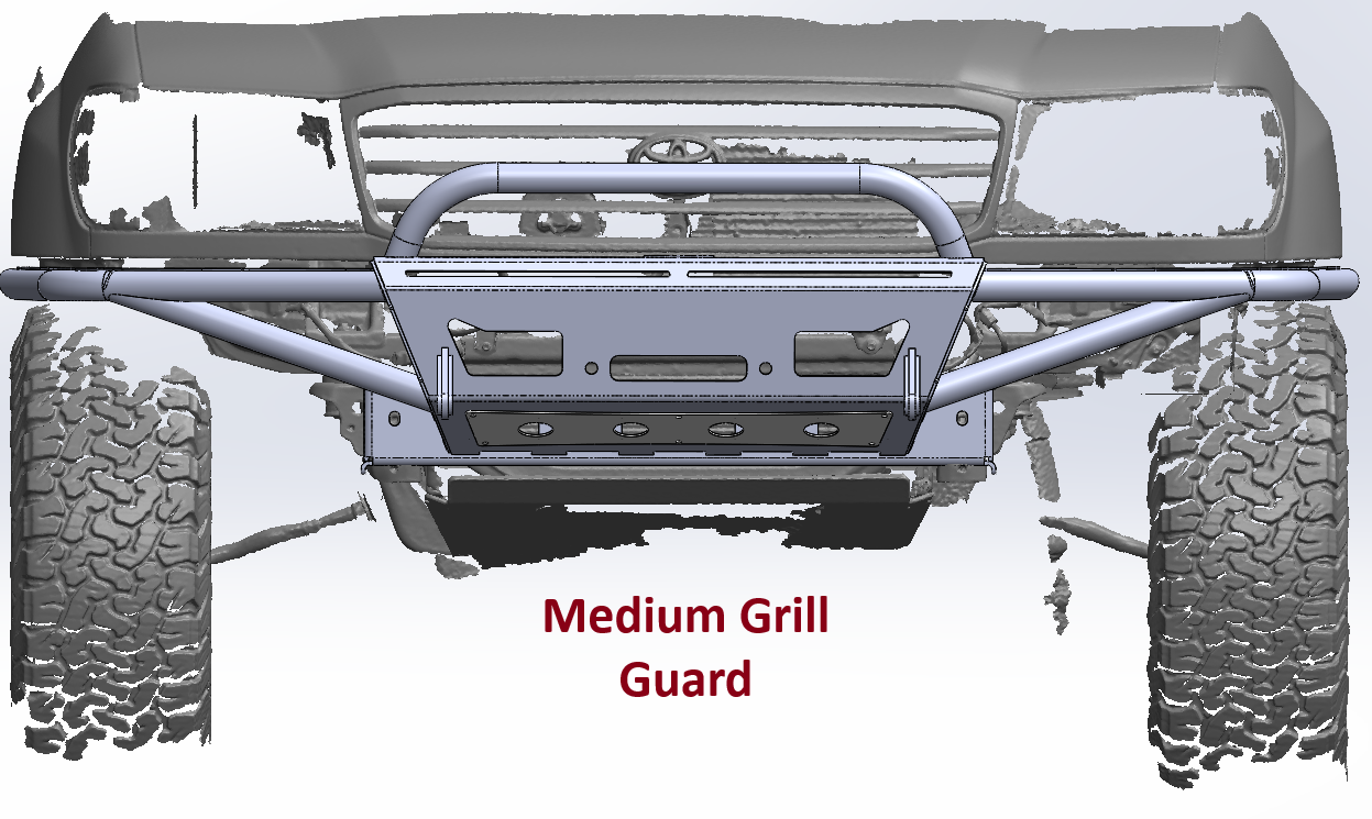 100 Series Land Cruiser Hybrid Front Bumper- DIY Kit