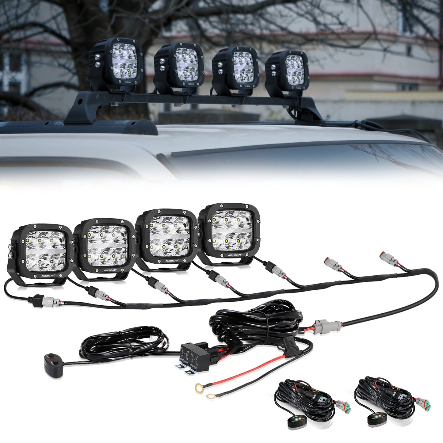 15600LM Driving Light Pod | JC Customs Metal Fab