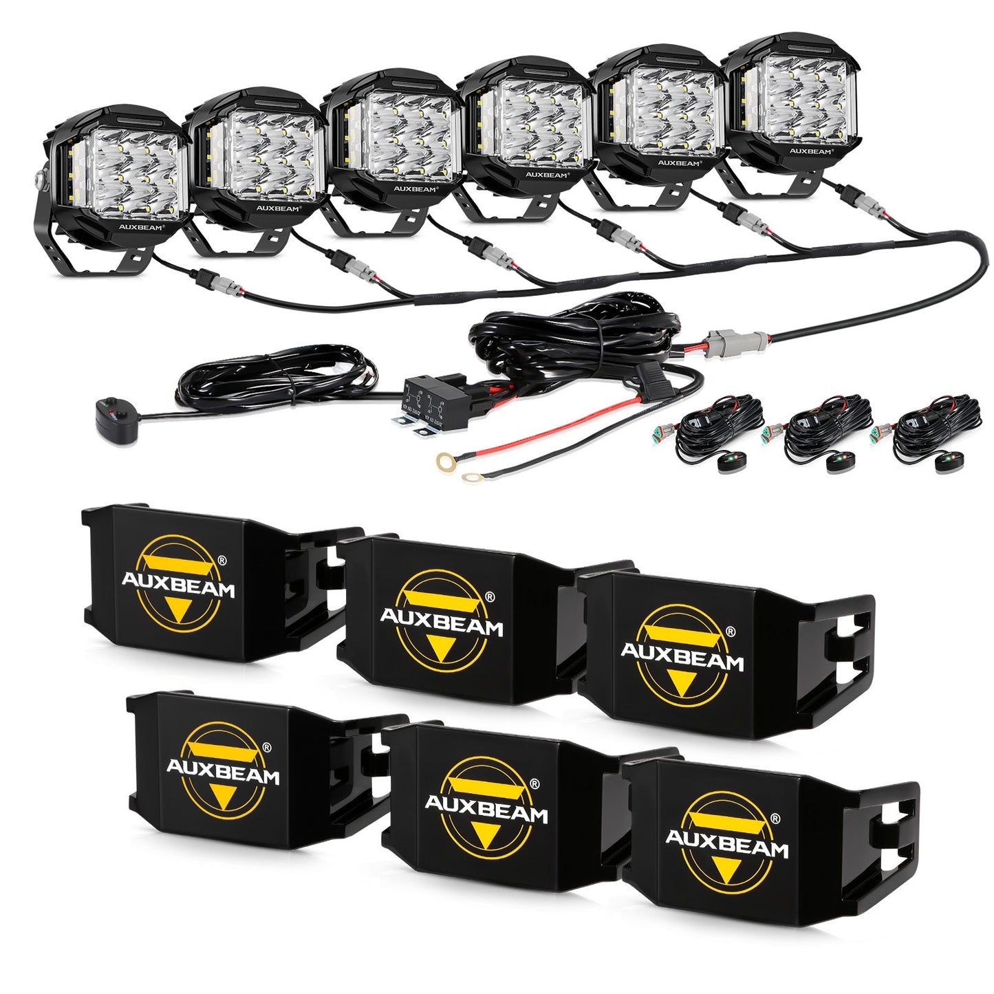 JC Customs V-MAX Shooter Lights | LED Pods with DRL