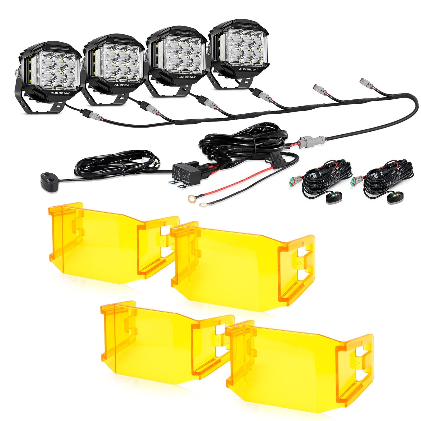 JC Customs V-MAX Shooter Lights | LED Pods with DRL