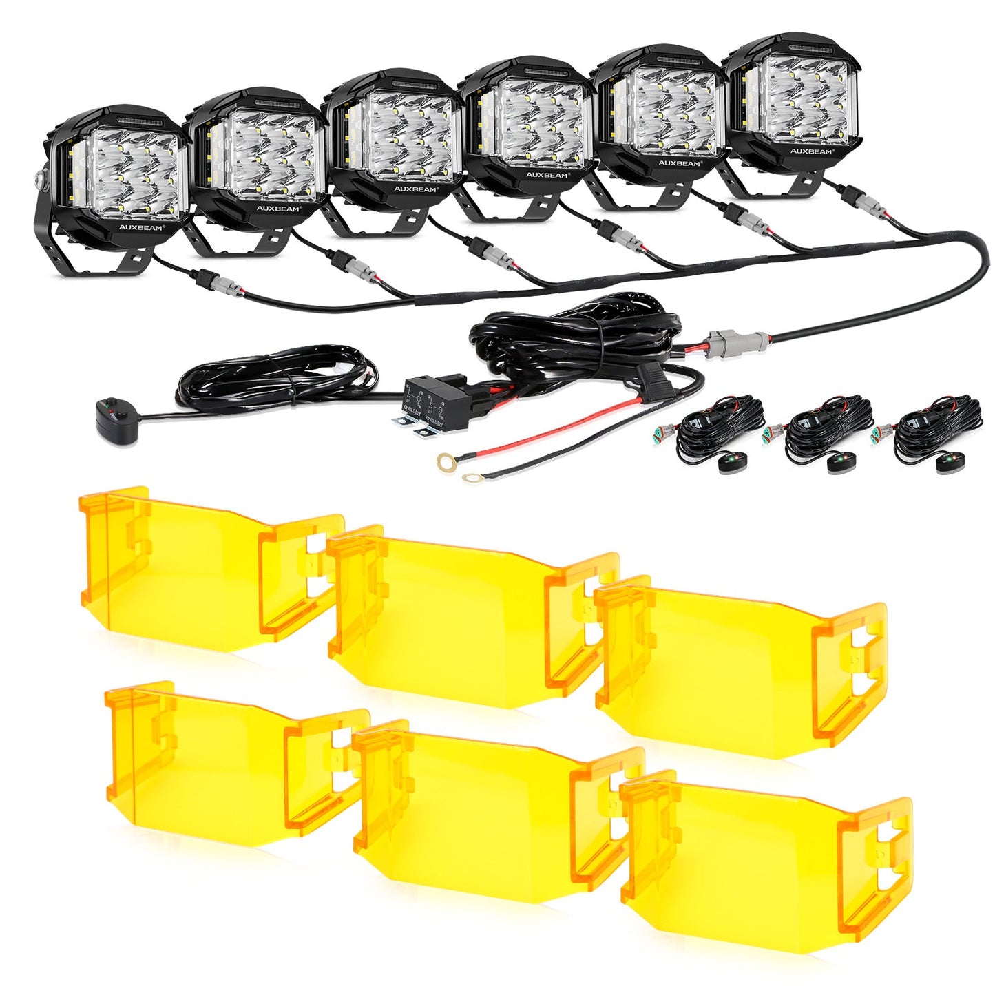 JC Customs V-MAX Shooter Lights | LED Pods with DRL