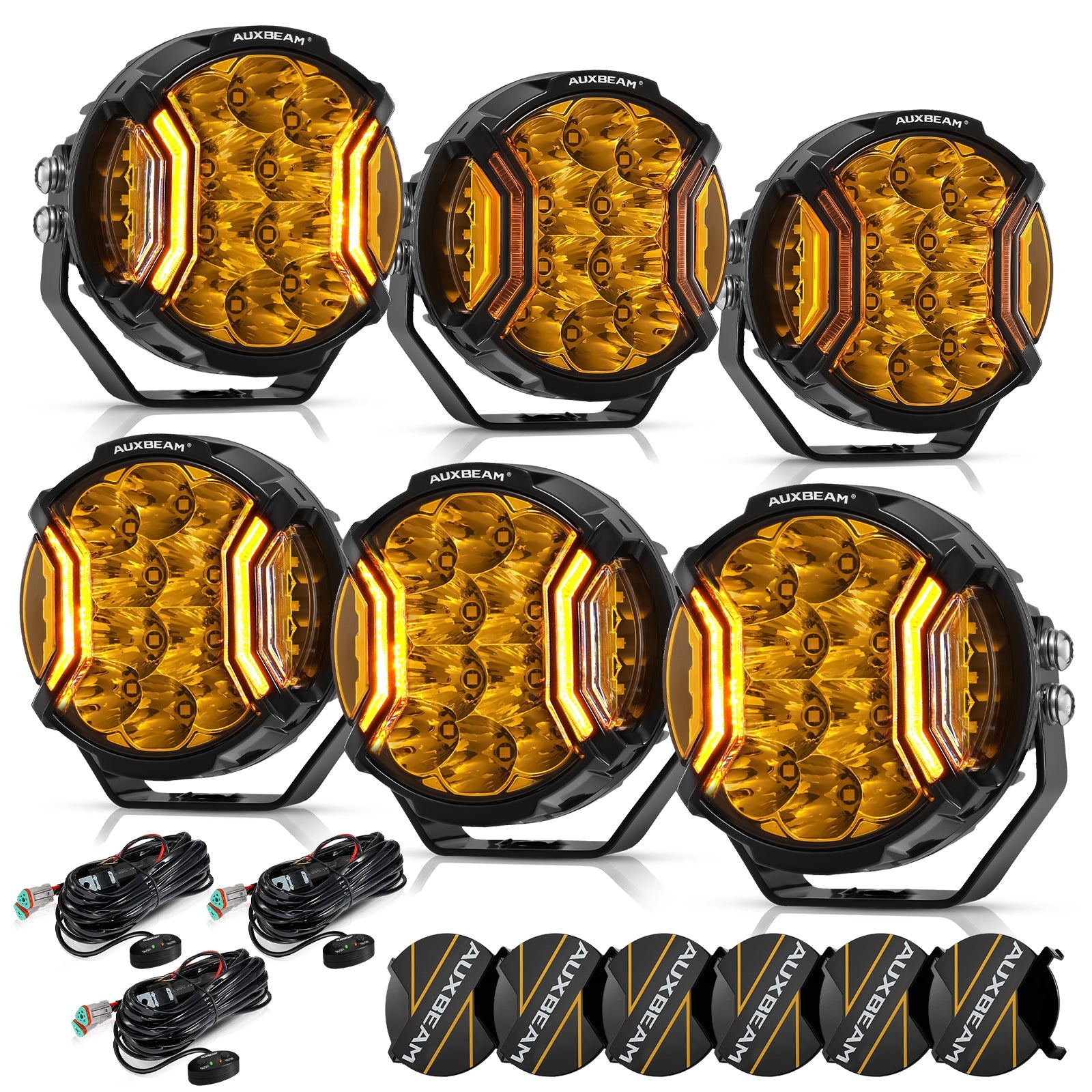 V-ULTRA Series Pod Lights w/ Amber DRL – JC Customs