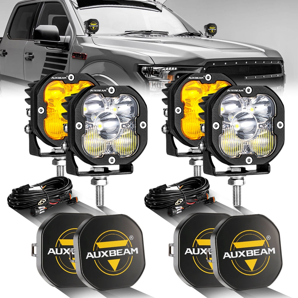 3 Pod Lights - X-PRO Series LED Pods | JC Customs Metal Fab