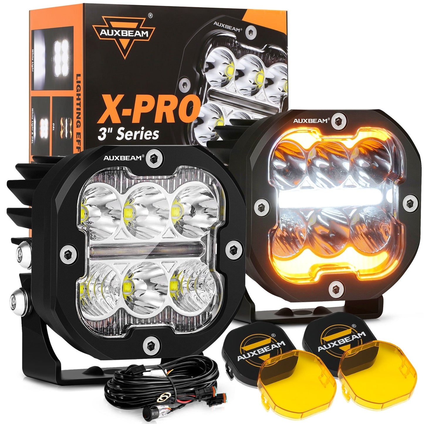 X-PRO LED Off Road Lights 84W | JC Customs Metal Fab