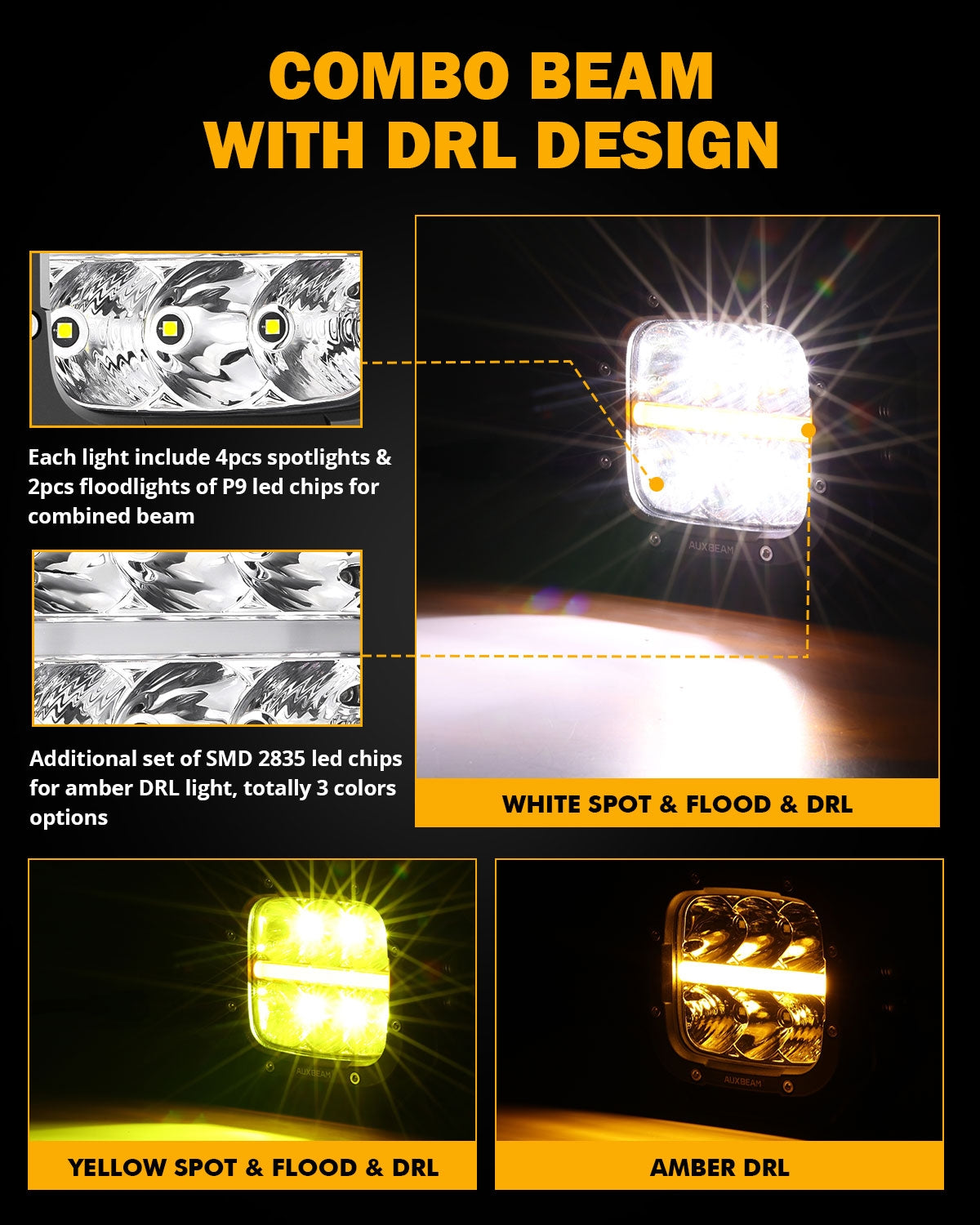 15600LM Driving Light Pod | JC Customs Metal Fab