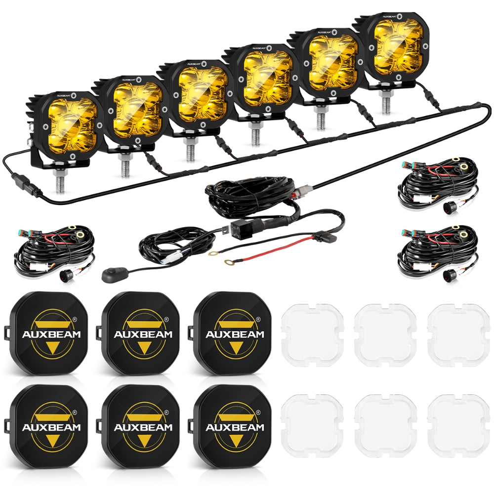LED Pods 3" 80W Spot Beam | JC Customs Metal Fab