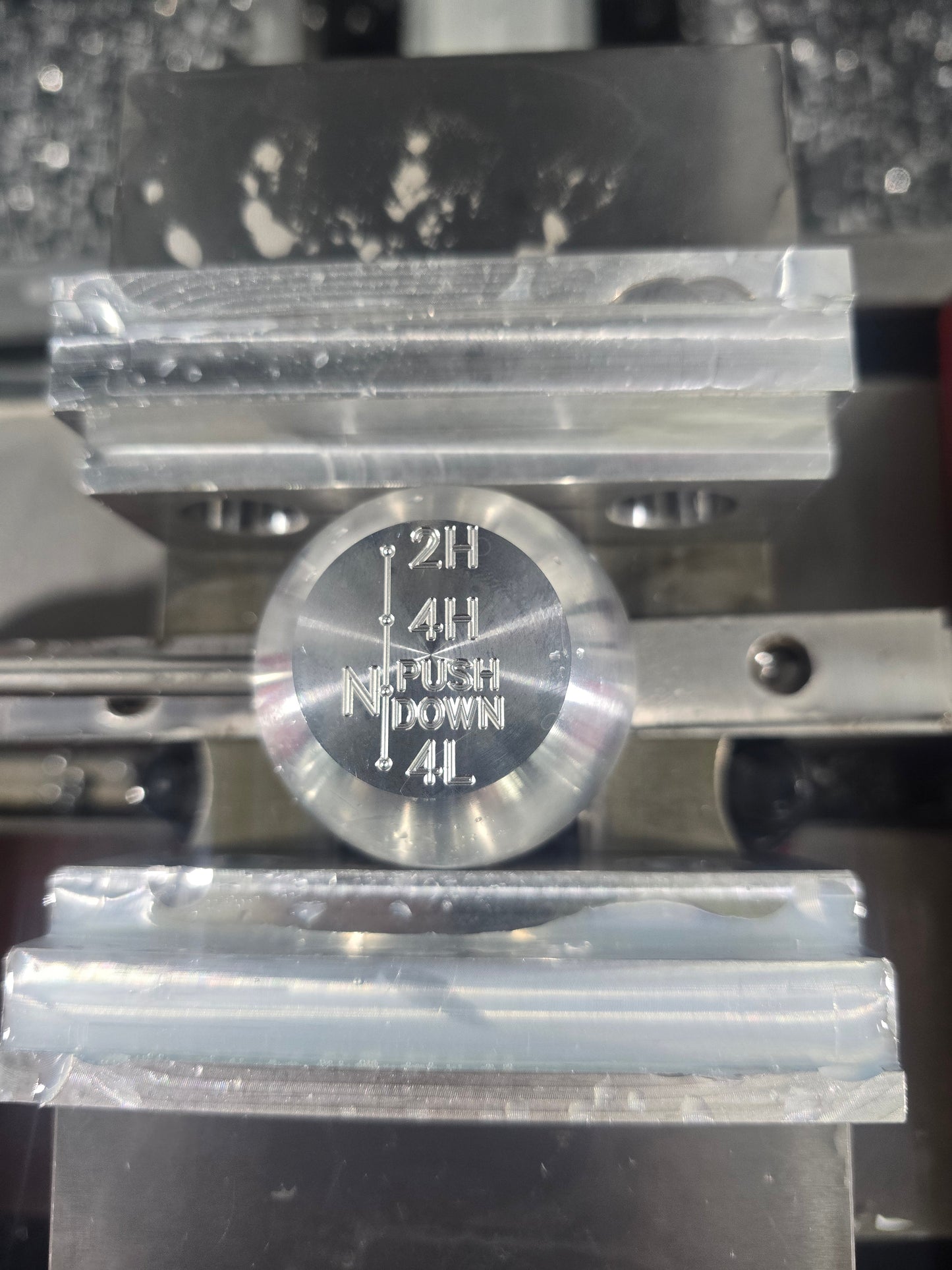 Cummins Ball Aluminum Shift Knob (Raw/Black)