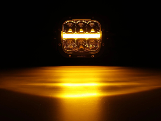 amber LED pods