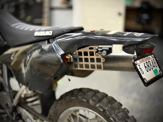 DR-Z400 Side Mount Molle Panel