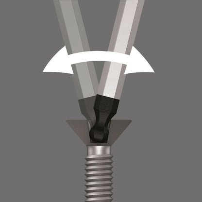 Wera 950/9 Metric 9-Piece Hex-Plus L-Key Set – Multicolor Professional Hex Keys – 05073593001