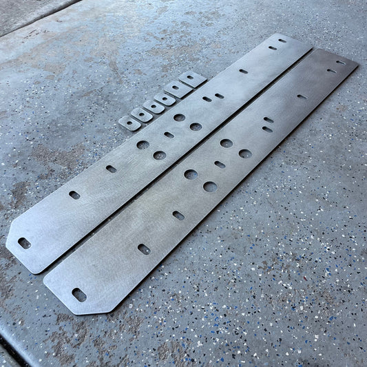 Toyota Tacoma Shortbed Bolt on Rock Slider Frame Plate Kit