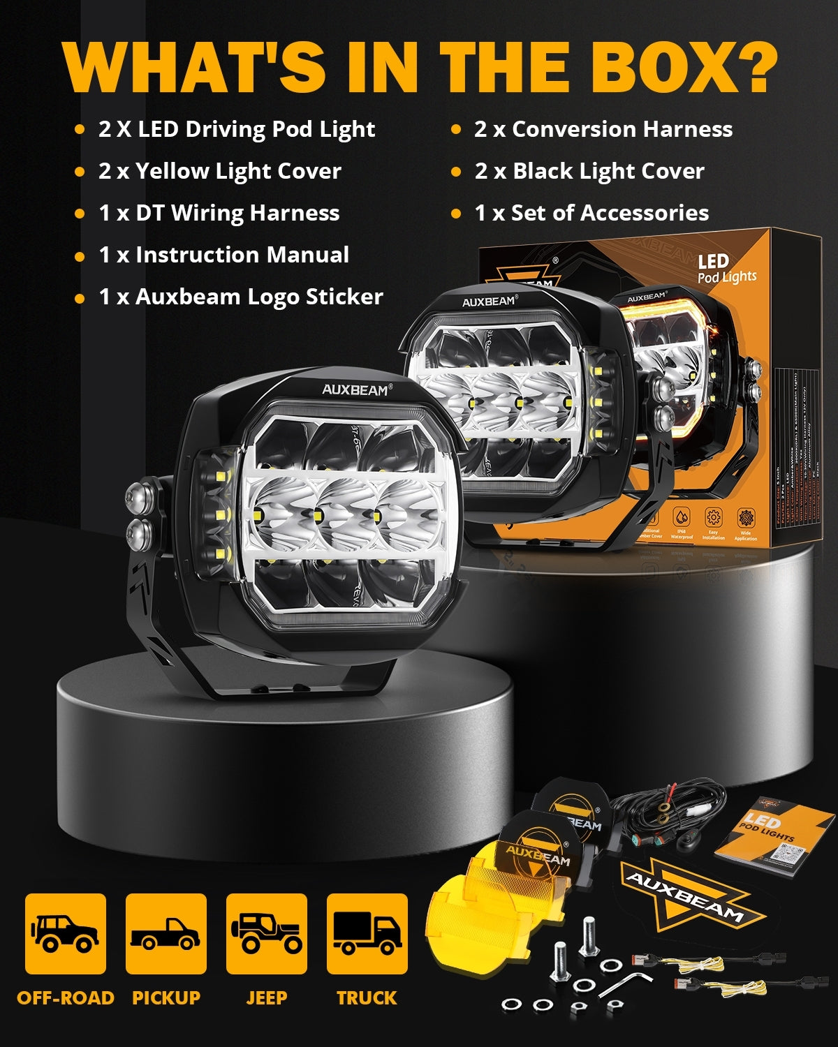 Bright LED Signal Light 174W | JC Customs Metal Fab