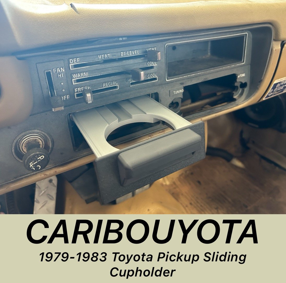1979-1983 Toyota Pickup/Hilux Ashtray Cupholder
