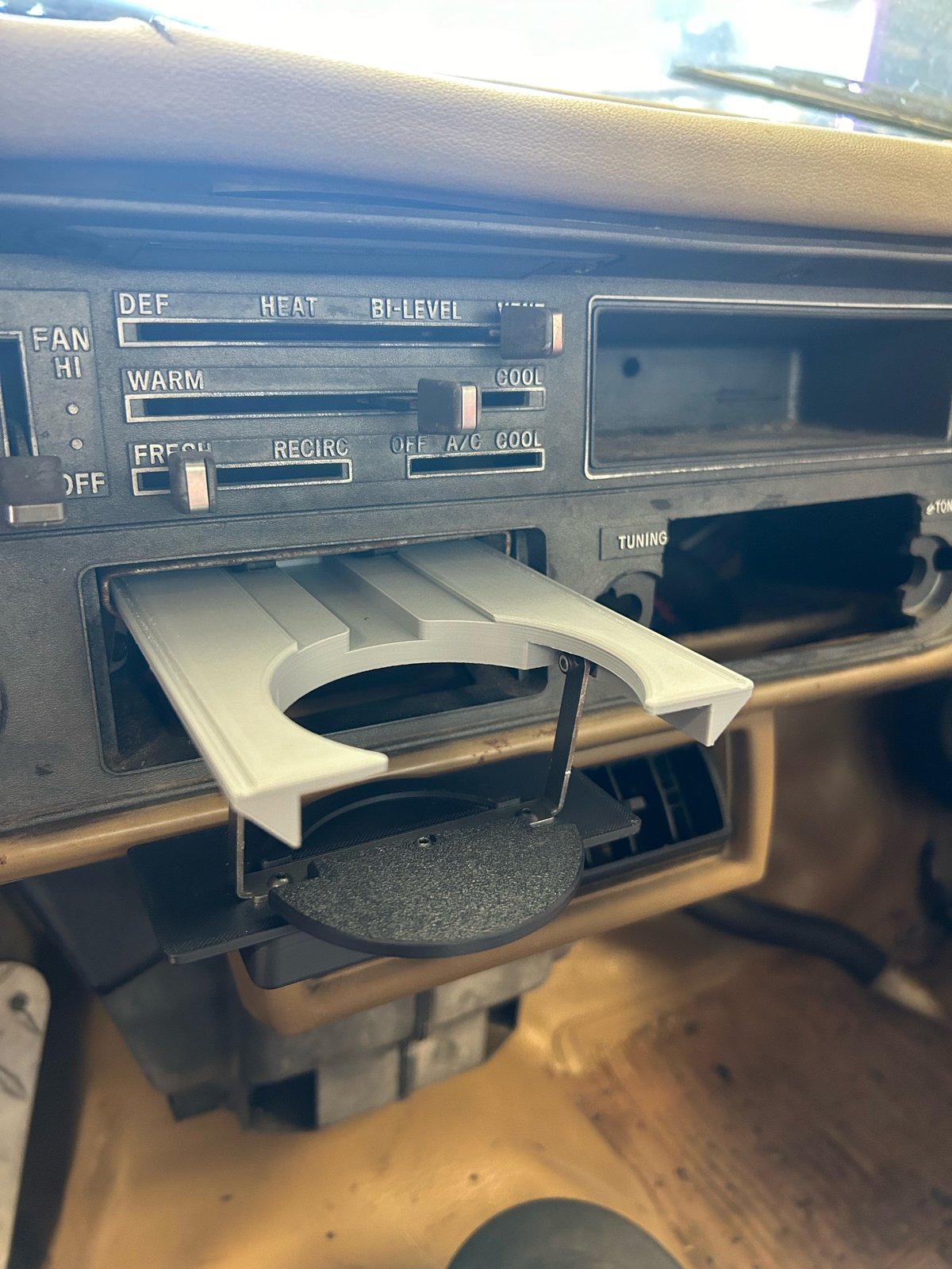 1979-1983 Toyota Pickup/Hilux Ashtray Cupholder