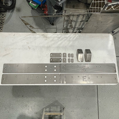 Toyota Tacoma Longbed Bolt on Rock Slider Frame Plate Kit