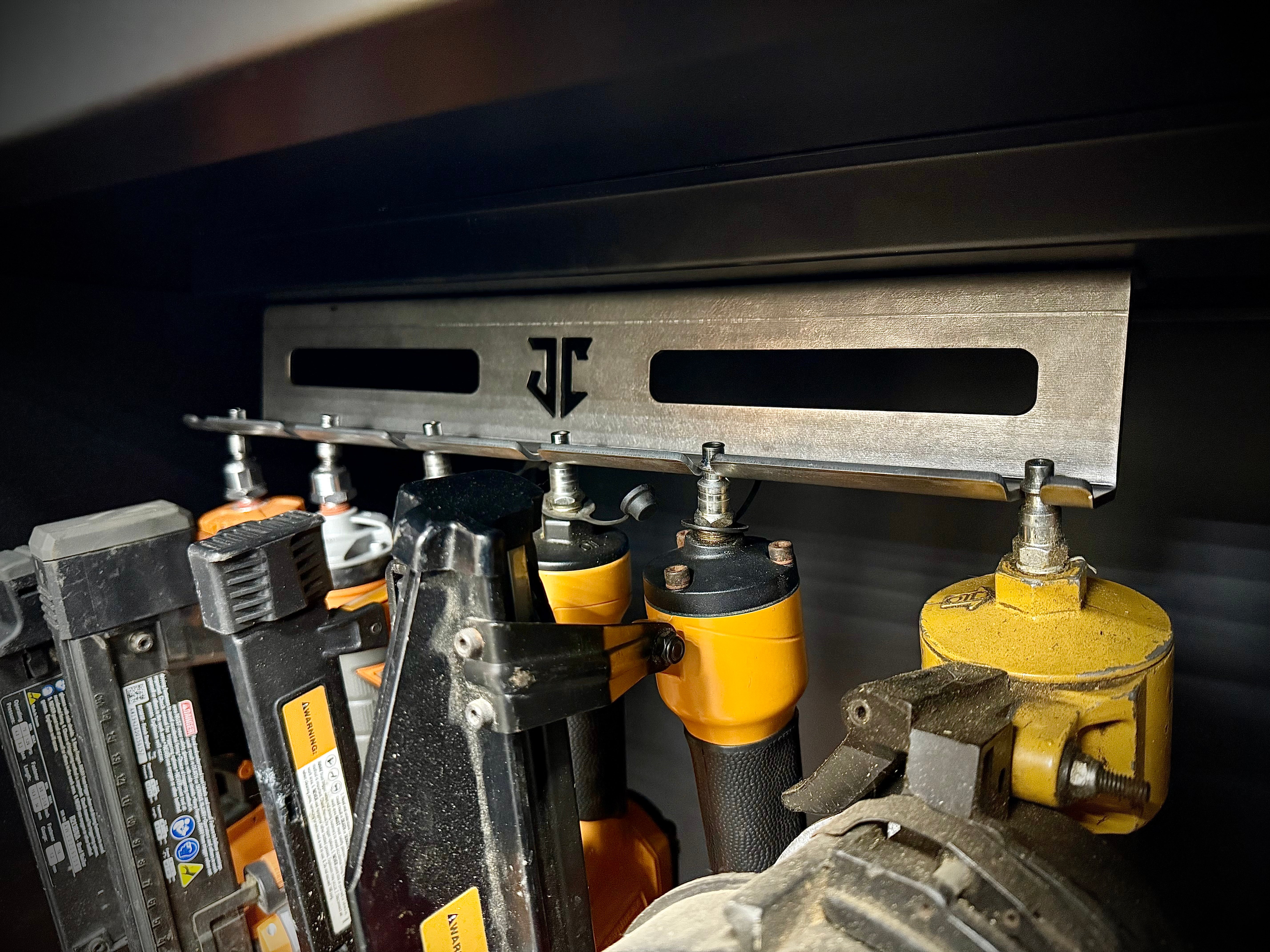 Pneumatic Finish Nailer Organizer | Shop Today – JC Customs