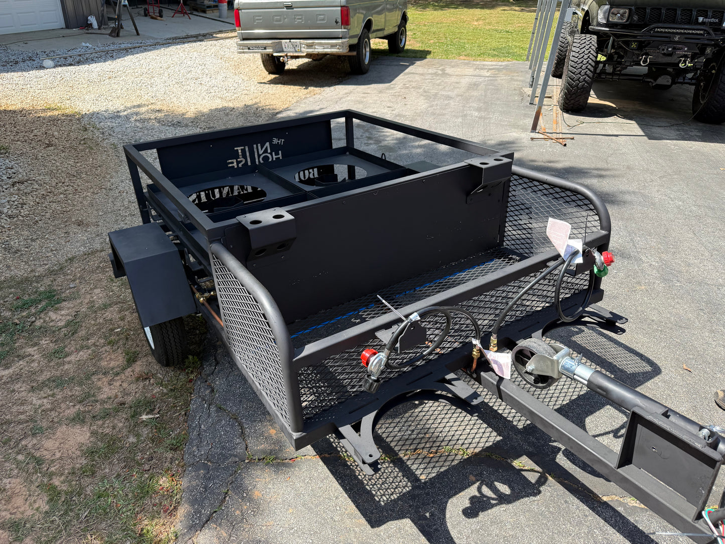 Custom Boiled Peanut Trailer