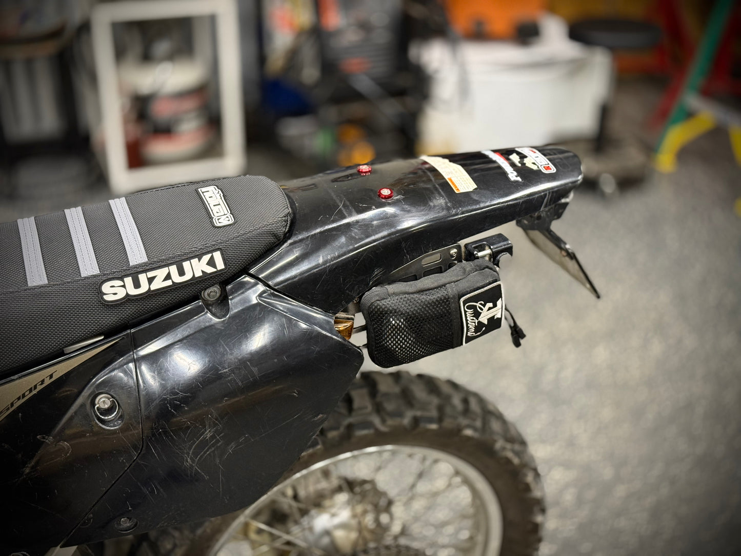 DRZ400 Side Mount Molle Panel