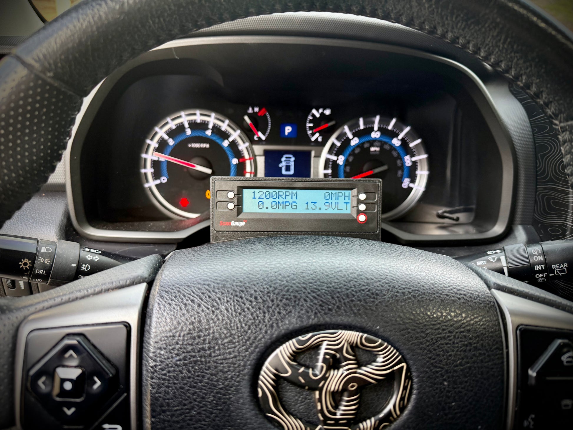 Toyota ScanGauge II Mount