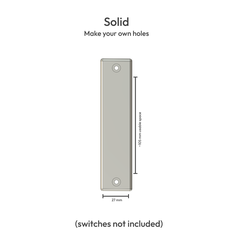 1984-88 Toyota Pickup/4Runner Aux Switch Panel