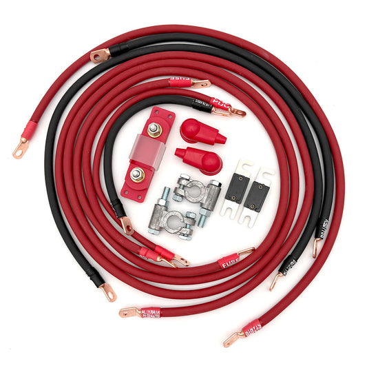 Toyota 4Runner/Pickup Big 7 Battery Cable Kit (Gen 1 - 1984-1989)