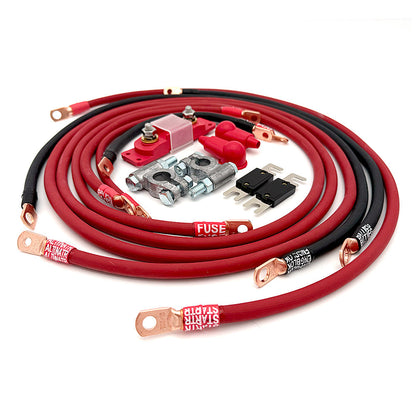 Toyota 4Runner/Pickup Big 7 Battery Cable Kit (Gen 1 - 1984-1989)