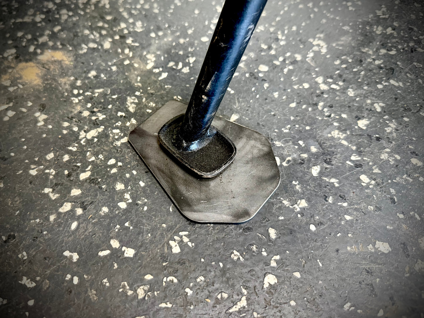 XR650L Weld-On Kickstand Plate