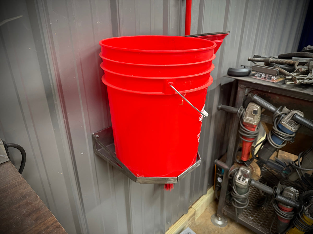 Bucket Rack Mount 5 Gallon Bucket Wall Mount – Start Organizing – JC Customs