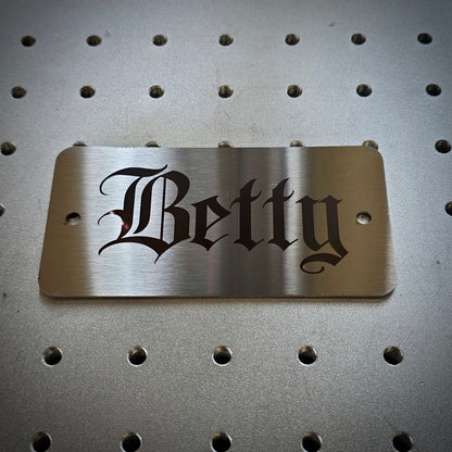 Stainless Steel Cup Holder Tags